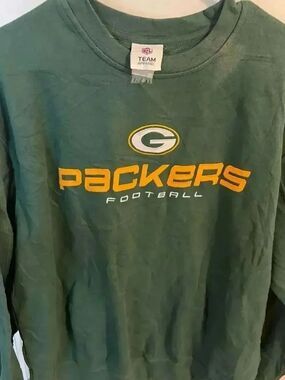 NFL Green and Gold Packers Crewneck Sweatshirt